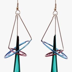 Christopher Royal kinetic jewelry earrings